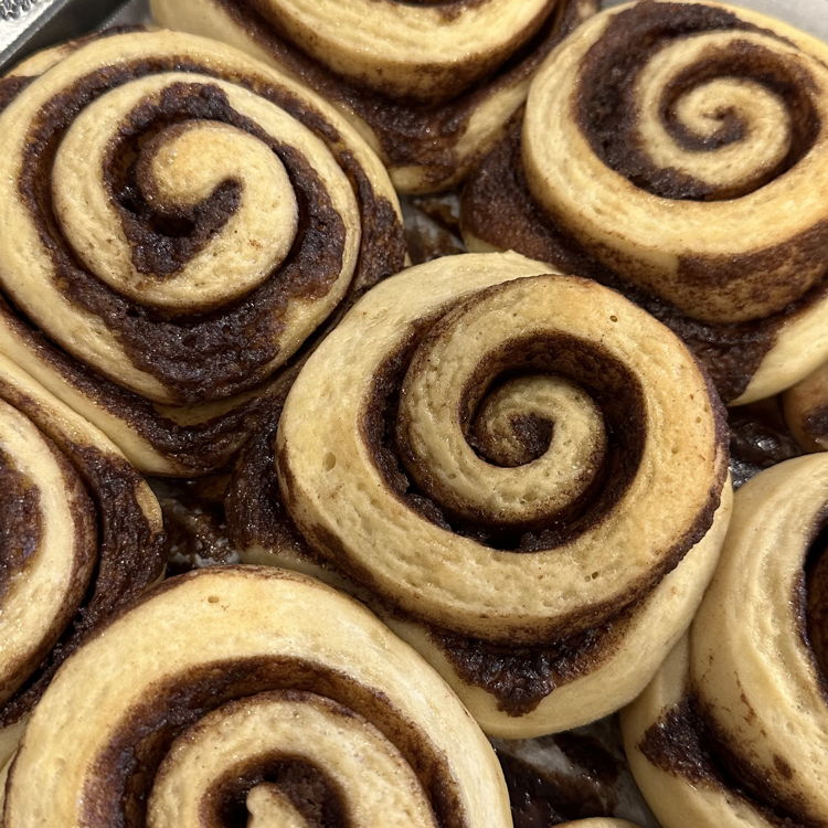 Sourdough cinnamon rolls